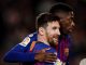 Lionel Messi dan Ousmane Dembele