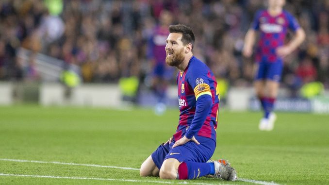 Lionel Messi Barcelona vs Slavia Praha